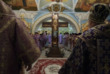 В Красноярске встретили Годеновский крест
