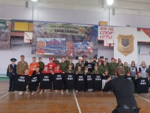 Ачинский священник благословил участников военно-спортивного турнира 3
