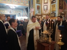Праздничное Всенощное бдение в Казанском соборе города Ачинска возглавил отец благочинный 3