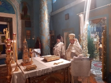 В Казанском соборе прошла ночная Рождественская Литургия 2