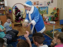 Воспитанникам детского сада села Большой Улуй рассказали о празднике Крещения Господня