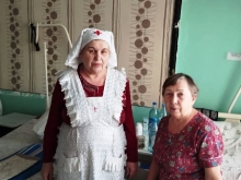 Пациентов ЦРБ поздравили с праздником Богоявления 2