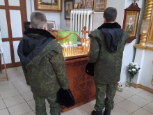 Воспитанники кадетского корпуса совершили экскурсию по святым местам Ачинска 5
