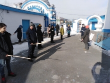 Необычный урок прошёл сегодня в воскресной школе 4
