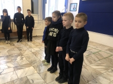 На линейке в православной гимназии рассказали о Великом посте 2