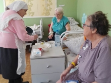 Пациентов ЦРБ угостили коливом