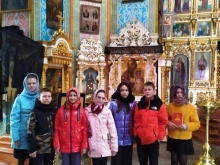 Казанский собор посетили учащиеся школы-интерната для слабослышащих