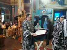 Вечерня Великой Пятницы. Вынос Плащаницы 2