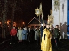 Ночное Пасхальное богослужение прошло в Казанском соборе 7
