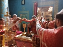 Ночное Пасхальное богослужение прошло в Казанском соборе 14