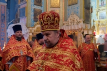 Глава Красноярской митрополии совершил Божественную литургию в Казанском кафедральном соборе Ачинска 2