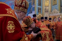 Глава Красноярской митрополии совершил Божественную литургию в Казанском кафедральном соборе Ачинска 3