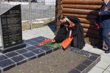 Ачинский священник принял участие в митинге, посвящённом Дню Победы в СИЗО 3
