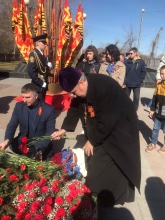 Ачинские священники приняли участие в митинге, посвященном Дню Победы 5