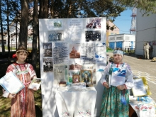 Большеулуйцы познакомились с историей Никольского храма