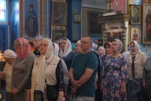 Глава Красноярской митрополии совершил Божественную литургию в ачинском Казанском соборе 6