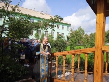 Молебен в санатории Родник 4