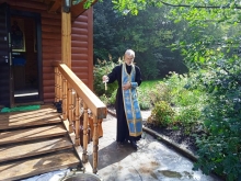 Молебен в санатории Родник 3