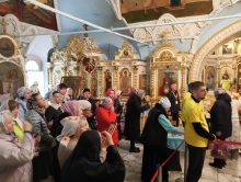 Паломники Ачинского благочиния посетили Покровский кафедральный собор г. Красноярска 3
