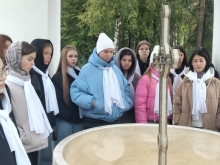 Воспитанники Кадетского корпуса и Мариинской гимназии посетили святыни Красноярска 6