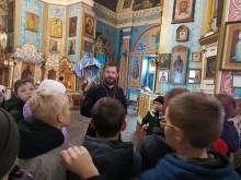 Урок ОРКСЭ в Казанском соборе провёл священник