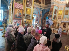 Урок ОРКСЭ в Казанском соборе провёл священник 2