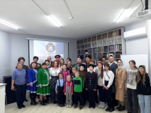 В городской библиотеке Ачинска состоялась встреча священника и казачества