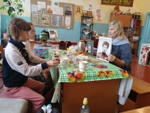 Большеулуйский священник встретился со школьниками 3