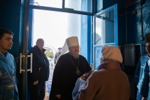 Митрополит Пантелеимон совершил Литургию в Казанском кафедральном соборе города Ачинска 3