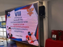 Священник благословил участников первенства по рукопашному бою 2