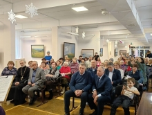 В музейно-выставочном центре г. Ачинска состоялось открытие выставки работ Заслуженного художника России Павла Батанова «Свете тихий»