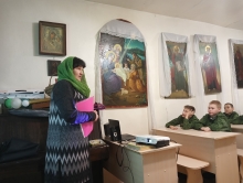 Воспитанникам Кадетского корпуса рассказали о святом Иннокентии Московском 2