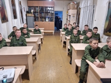 Воспитанникам Кадетского корпуса рассказали о святом Иннокентии Московском 3