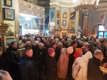 Праздник Крещения Господня прошёл в Казанском соборе 5