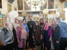 В Никольском храме села Большой Улуй прошло занятие факультета Православие