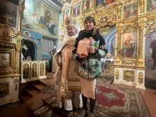 Отец благочинный наградил участников художественного конкурса, посвящённого св. Даниилу Ачинскому 2