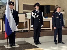 Ачинский священник поздравил сотрудников транспортной полиции с профессиональным праздником