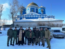 Священник благословил отправку гуманитарного груза в зону СВО