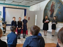 Литературно-музыкальная гостиная открылась в православной гимназии в честь Дня православной книги 2