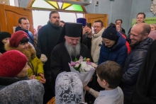 Глава Красноярской митрополии встретился с красноярской паствой