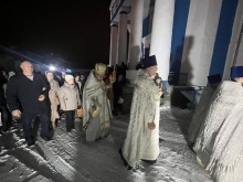 Ночное Пасхальное богослужение прошло в Казанском соборе 8