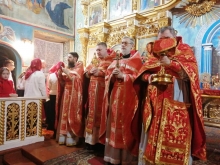 Ночное Пасхальное богослужение прошло в Казанском соборе 14