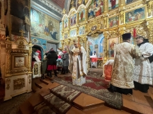 Ночное Пасхальное богослужение прошло в Казанском соборе