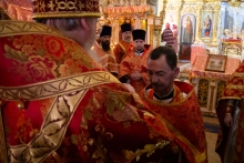 Митрополит Никита совершил Литургию в Казанском кафедральном соборе города Ачинска 5