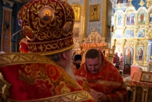 Митрополит Никита совершил Литургию в Казанском кафедральном соборе города Ачинска 4