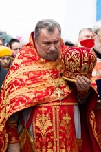 Митрополит Никита совершил Литургию в Казанском кафедральном соборе города Ачинска 16