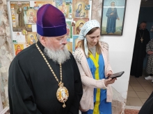 Владыка Никита посетил храм святого Даниила Ачинского 2