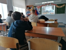 Познавательная программа «В начале было слово» прошло в школе № 4
