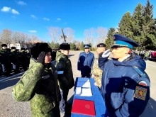 Ачинский священник принял участие в церемонии принятия присяги кадетами