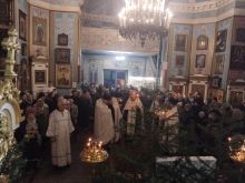 Отец благочинный возглавил праздничное Всенощное бдение в Казанском соборе 5